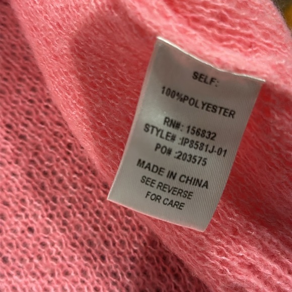 Brand new boutique style sparkle and shine front sweater - Picture 8 of 11